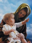 So They Brought Their Little Children - 15 x 19.75 print