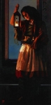 A Damsel Came To Hearken - 12 x 24.5 print