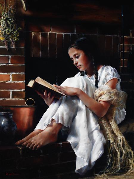The Treasure - 12 x 16 print by Elspeth Young
