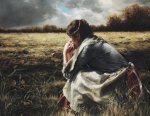 As A Sparrow Alone - 14 x 18 print