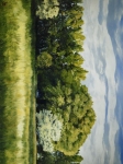 Green And Pleasant Land - 18 x 24 giclée on canvas (pre-mounted)
