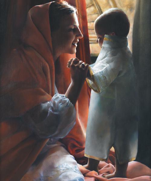 For This Child I Prayed - 20 x 24 print by Elspeth Young