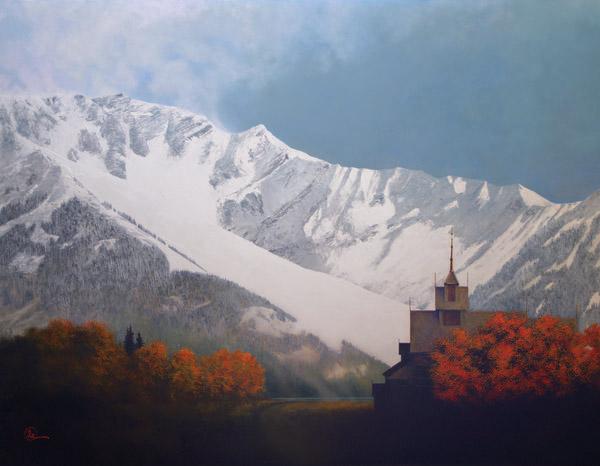 Den Kommende Vinteren - 14 x 18 giclée on canvas (pre-mounted) by Al Young