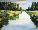 Peace Like A River - 16 x 20 giclée on canvas (pre-mounted)