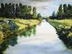 Peace Like A River - 30 x 40 giclée on canvas (unmounted)