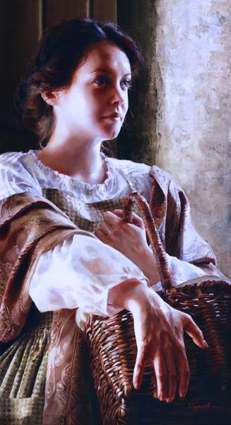 Angels Of Peace - 12 x 22 giclée on canvas (pre-mounted) by Elspeth Young
