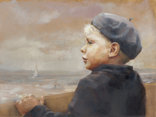 The Lord Has Made the Sea Our Path - 18 x 24 giclée on canvas (pre-mounted) by Elspeth Young
