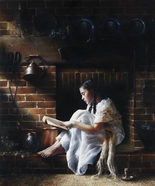 Growing Light - 20 x 24 gicl&eacute;e on canvas (unmounted) by Elspeth Young