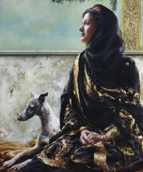 Blessed Are The Meek - 20 x 24 giclée on canvas (unmounted) by Elspeth Young