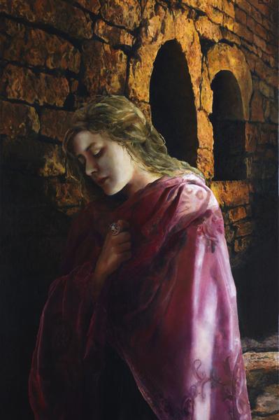 By The Wayside - 20 x 30 giclée on canvas (unmounted) by Ashton Young