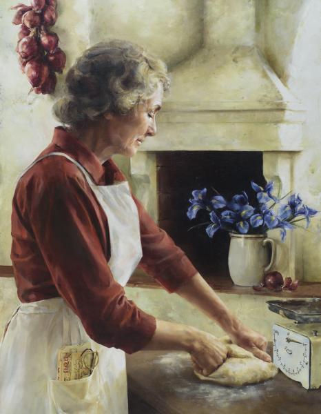 A Labor Of Love - 14 x 18 gicl&eacute;e on canvas (pre-mounted) by Elspeth Young