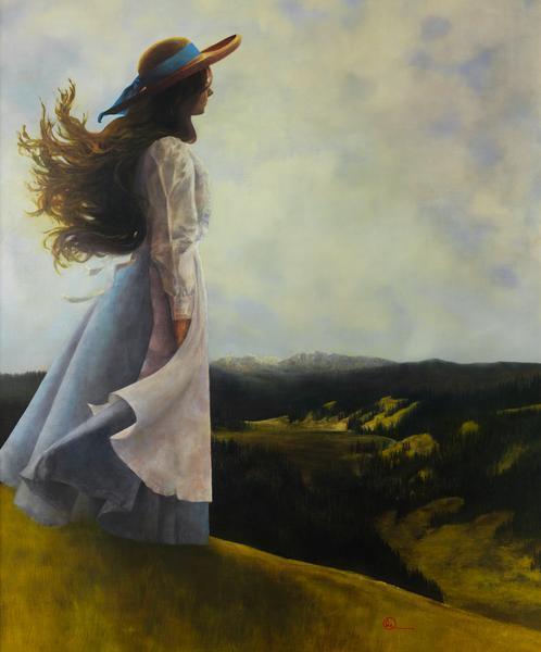 In The High Valley - 20 x 24 gicl&eacute;e on canvas (unmounted) by Al Young