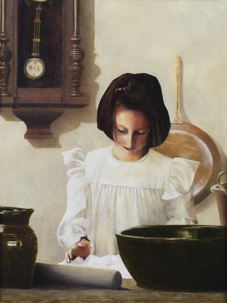 Sara Crewe - 12 x 16 gicl&eacute;e on canvas (pre-mounted) by Al Young