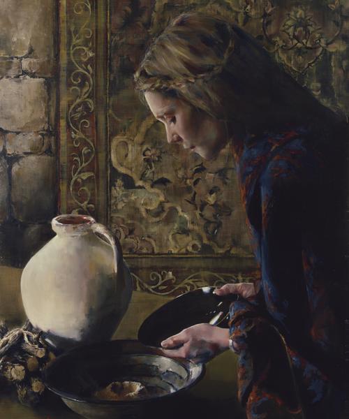 Charity Never Faileth - 20 x 24 gicl&eacute;e on canvas (unmounted) by Elspeth Young