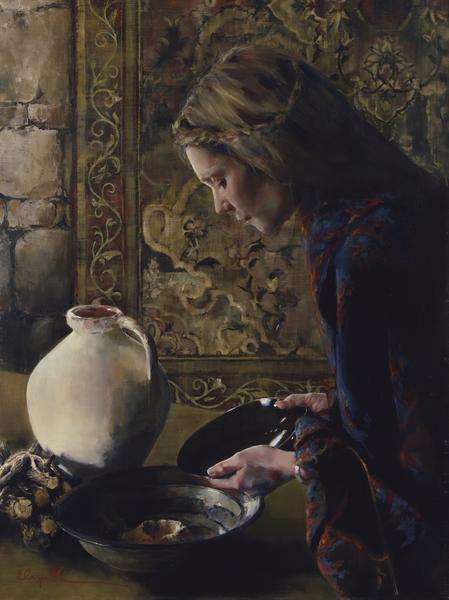 Charity Never Faileth - 12 x 16 gicl&eacute;e on canvas (pre-mounted) by Elspeth Young