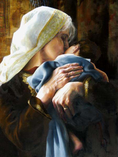 Is Anything Too Hard For The Lord - 12 x 16 gicl&eacute;e on canvas (pre-mounted) by Elspeth Young