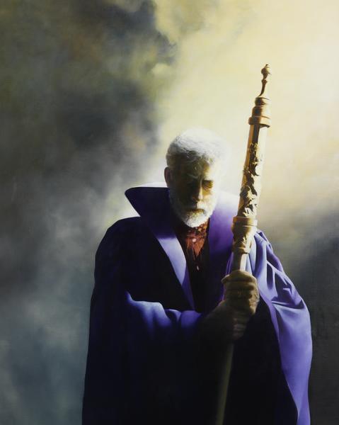 The Road To Melek - 24 x 30 gicl&eacute;e on canvas (unmounted) by Al Young