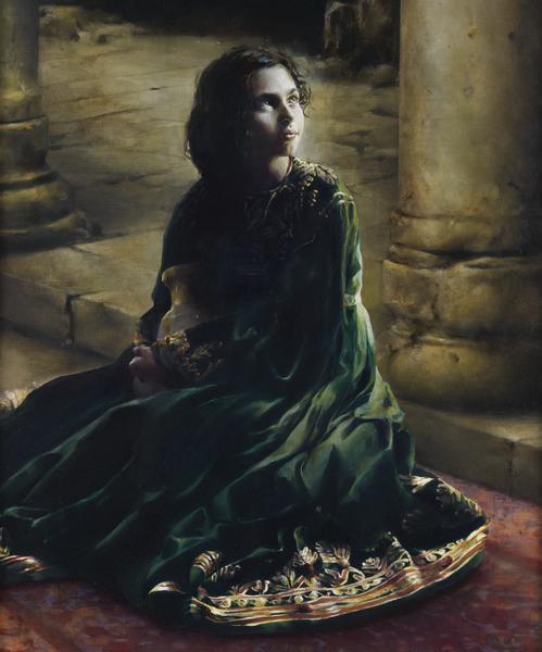 According To Thy Word - 20 x 24 gicl&eacute;e on canvas (unmounted) by Elspeth Young