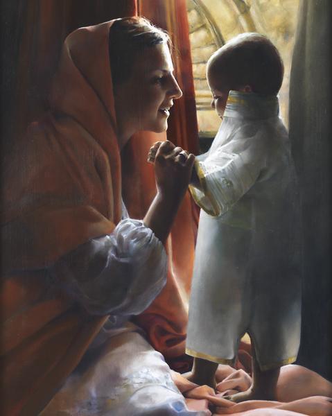 For This Child I Prayed - 16 x 20 gicl&eacute;e on canvas (pre-mounted) by Elspeth Young