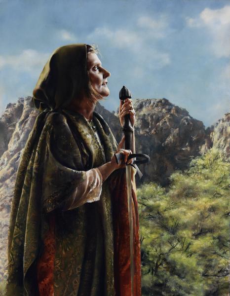 I Arose A Mother In Israel - 14 x 18 gicl&eacute;e on canvas (pre-mounted) by Elspeth Young