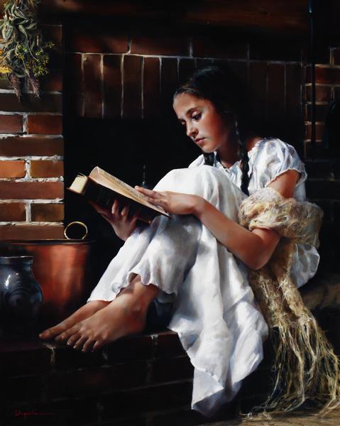 The Treasure - 24 x 30 gicl&eacute;e on canvas (unmounted) by Elspeth Young