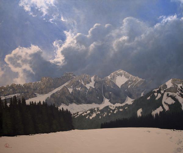 Den Kommende Våren - 20 x 24 gicl&eacute;e on canvas (unmounted) by Al Young