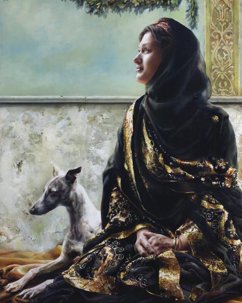 Blessed Are The Meek - 24 x 30 gicl&eacute;e on canvas (unmounted) by Elspeth Young