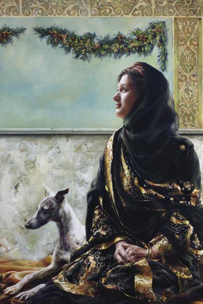 Blessed Are The Meek - 24 x 36 gicl&eacute;e on canvas (unmounted) by Elspeth Young