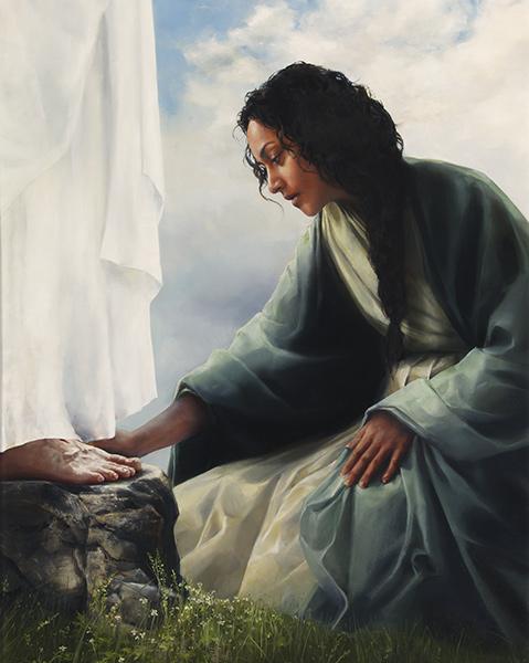 Other Sheep I Have - 16 x 20 gicl&eacute;e on canvas (pre-mounted) by Elspeth Young