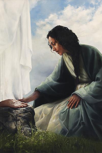 Other Sheep I Have - 24 x 36 gicl&eacute;e on canvas (unmounted) by Elspeth Young