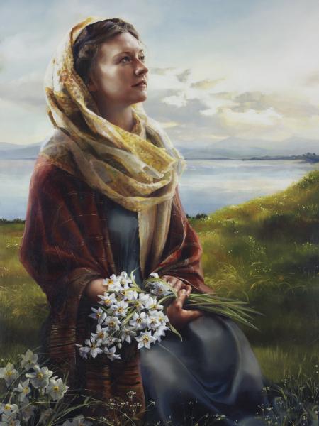 Consider The Lilies - 18 x 24 gicl&eacute;e on canvas (pre-mounted) by Elspeth Young