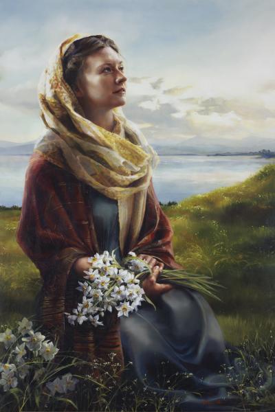 Consider The Lilies - 20 x 30 gicl&eacute;e on canvas (unmounted) by Elspeth Young