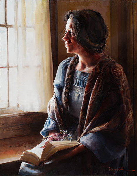 Joy For Mourning - 14 x 18 gicl&eacute;e on canvas (pre-mounted) by Elspeth Young