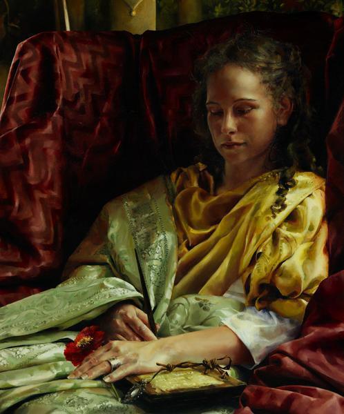 Upon Awakening - 20 x 24 gicl&eacute;e on canvas (unmounted) by Elspeth Young