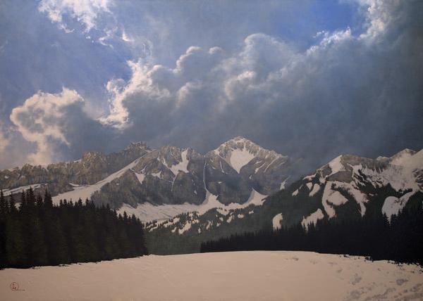 Den Kommende Våren - 20 x 28 gicl&eacute;e on canvas (unmounted) by Al Young