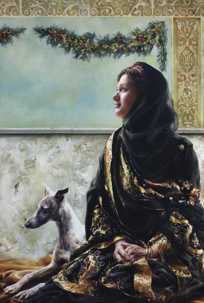 Blessed Are The Meek - 30 x 44.5 gicl&eacute;e on canvas (unmounted) by Elspeth Young