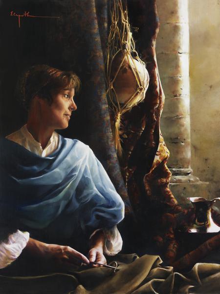 Forsaking All - 12 x 16 gicl&eacute;e on canvas (pre-mounted) by Elspeth Young