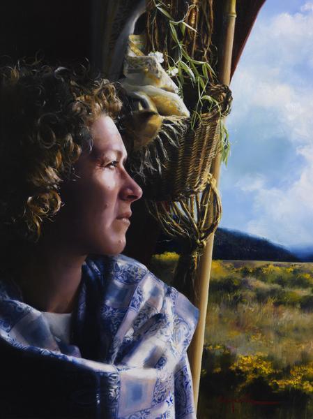 The Struggle Within - 12 x 16 gicl&eacute;e on canvas (pre-mounted) by Elspeth Young