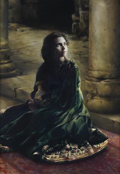 According To Thy Word - 30 x 43.5 gicl&eacute;e on canvas (unmounted) by Elspeth Young