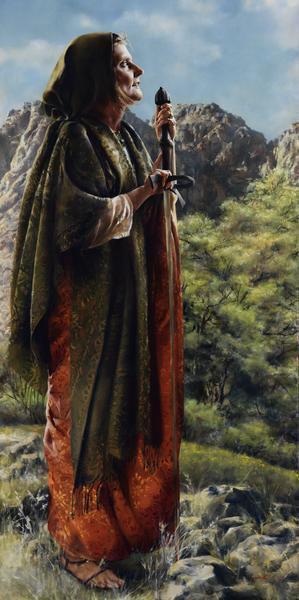 I Arose A Mother In Israel - 14 x 28 gicl&eacute;e on canvas (unmounted) by Elspeth Young