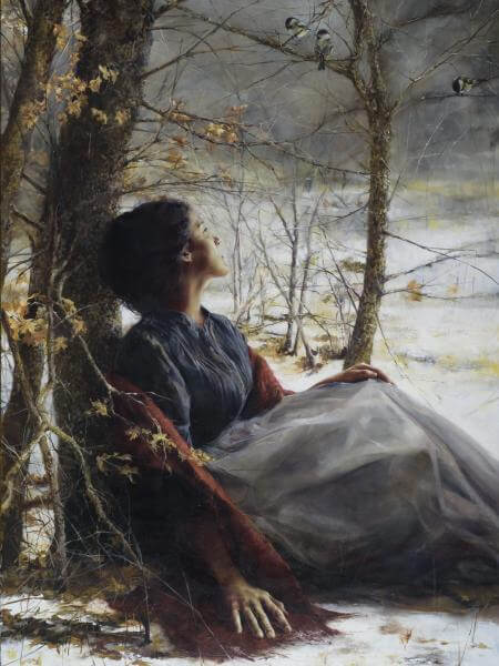 There Is Help For You - 18 x 24 gicl&eacute;e on canvas (pre-mounted) by Elspeth Young