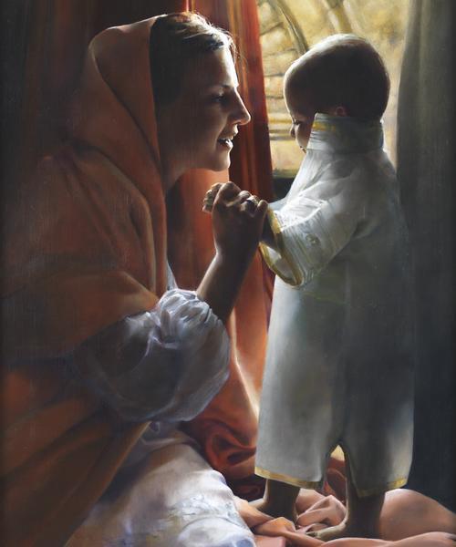 For This Child I Prayed - 20 x 24 gicl&eacute;e on canvas (unmounted) by Elspeth Young