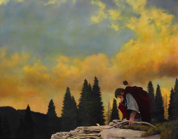 And My Soul Hungered - 14 x 18 gicl&eacute;e on canvas (pre-mounted) by Al Young