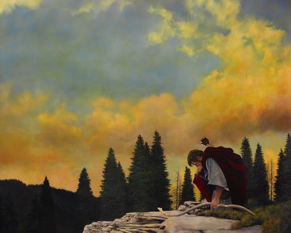 And My Soul Hungered - 24 x 30 gicl&eacute;e on canvas (unmounted) by Al Young