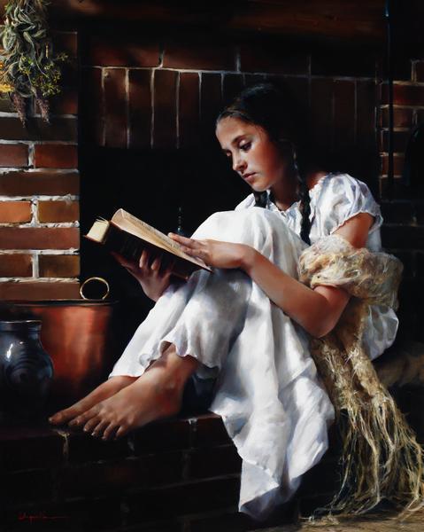 The Treasure - 16 x 20 gicl&eacute;e on canvas (pre-mounted) by Elspeth Young