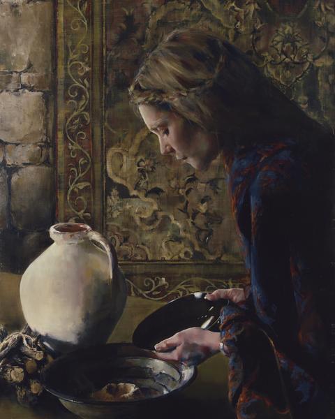 Charity Never Faileth - 16 x 20 gicl&eacute;e on canvas (pre-mounted) by Elspeth Young