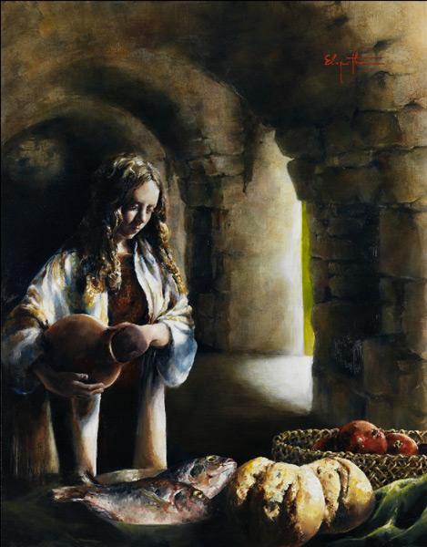 Martha, Martha - 14 x 18 gicl&eacute;e on canvas (pre-mounted) by Elspeth Young