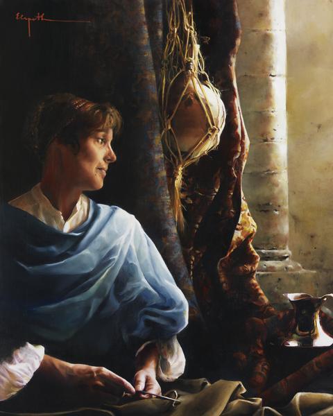 Forsaking All - 24 x 30 gicl&eacute;e on canvas (unmounted) by Elspeth Young