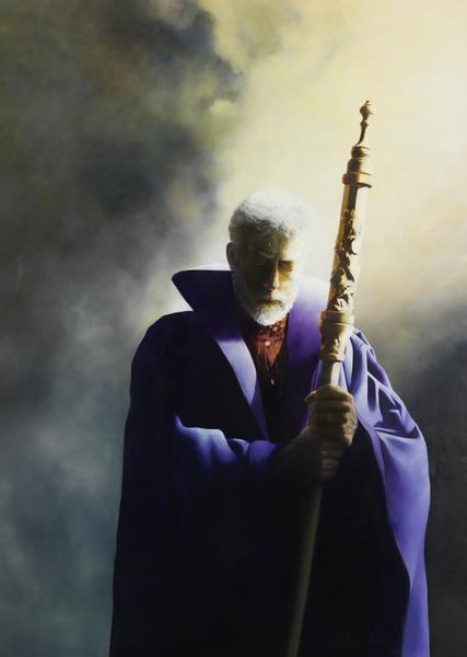 The Road To Melek - 20 x 28 gicl&eacute;e on canvas (unmounted) by Al Young