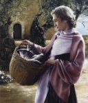 And Martha Served - 24 x 28 gicl&eacute;e on canvas (unmounted)